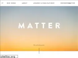 Sites similar to matterarchitects.co.nz