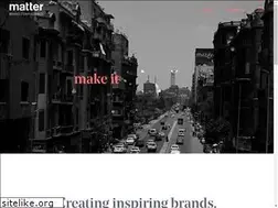 Sites similar to matterbranding.com