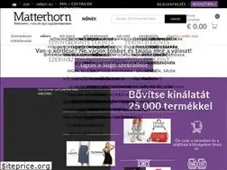 Sites similar to matterhorn-moda.hu