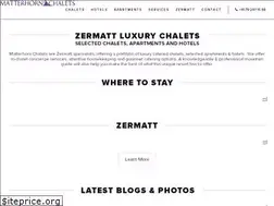 Sites similar to matterhornchalets.com