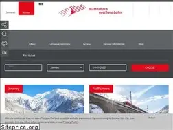 Sites similar to matterhorngotthardbahn.ch