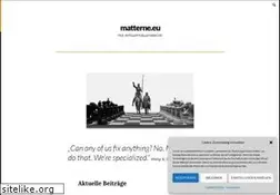 Sites similar to matterne.eu