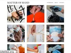 Sites similar to matterofhand.com