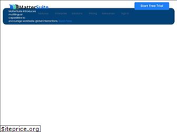 Sites similar to mattersuite.com