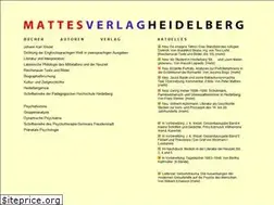 Sites similar to mattes.de