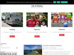 Sites similar to matteslife.de
