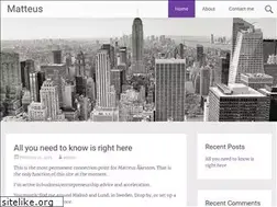 Sites similar to matteus.se