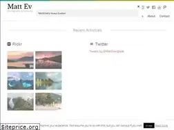 Sites similar to matteverglade.com