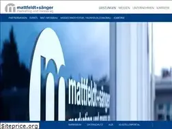 Sites similar to mattfeldt-saenger.de