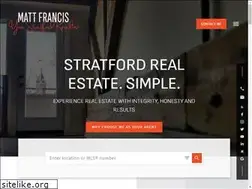 Sites similar to mattfrancis.ca