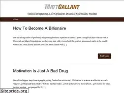 Sites similar to mattgallant.tv