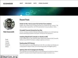 Sites similar to mattgreensmith.net
