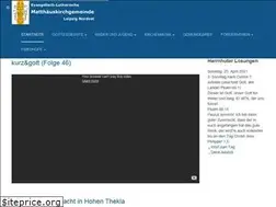 Sites similar to matthaeusgemeinde-leipzig.de