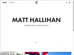 Sites similar to matthallihan.com