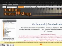 Sites similar to matthesmusic-verlag.de