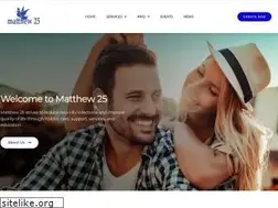 Sites similar to matthew25clinic.org