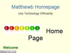 Sites similar to matthewb.id.au
