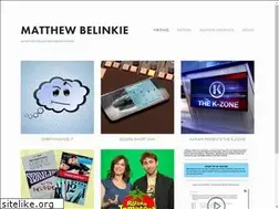 Sites similar to matthewbelinkie.com