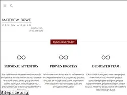 Sites similar to matthewbowedesignbuild.com