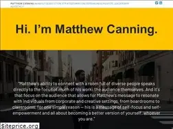 Sites similar to matthewcanning.com