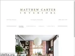 Sites similar to matthewcarterinteriors.com