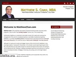Sites similar to matthewchan.com