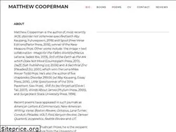 Sites similar to matthewcooperman.org