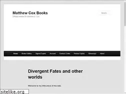 Sites similar to matthewcoxbooks.com