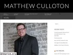 Sites similar to matthewculloton.com