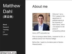 Sites similar to matthewdahl.me