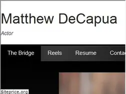 Sites similar to matthewdecapua.com