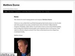 Sites similar to matthewdunne.com