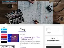 Sites similar to matthewdykstra.com