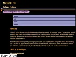 Sites similar to matthewfrost.com