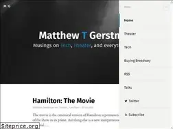 Sites similar to matthewgerstman.com