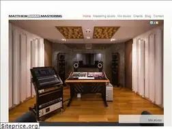 Sites similar to matthewgraymastering.com
