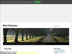 Sites similar to matthewhollander.com