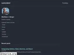 Sites similar to matthewjberger.xyz