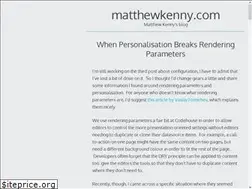 Sites similar to matthewkenny.com