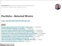 Sites similar to matthewkeys.net