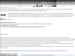 Sites similar to matthewlacroix.com