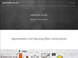 Sites similar to matthewlucas.com