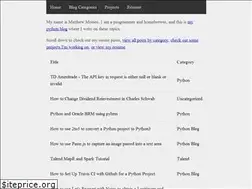 Sites similar to matthewmoisen.com