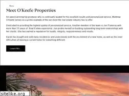 Sites similar to matthewokeefe.com