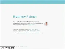 Sites similar to matthewpalmer.net