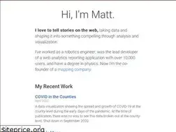 Sites similar to matthewparrilla.com