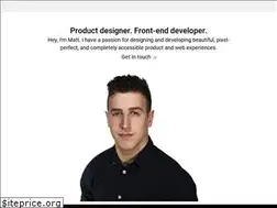 Sites similar to matthewpeixoto.ca