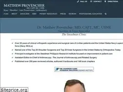 Sites similar to matthewprovenchermd.com