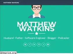 Sites similar to matthewpwatkins.com