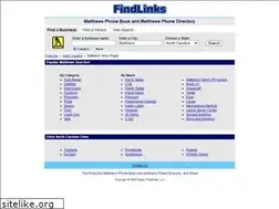 Sites similar to matthews.findlinks.com